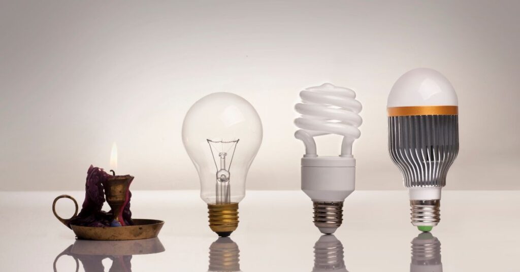 evolution of lightbulbs series