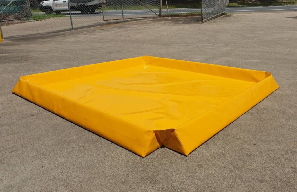 spill bund in workplace